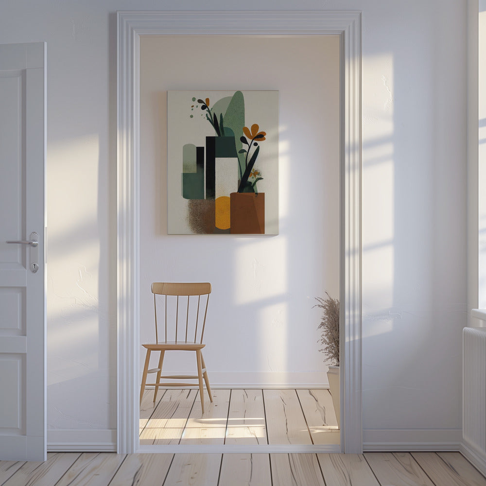 Abstract Garden Vista | Canvas