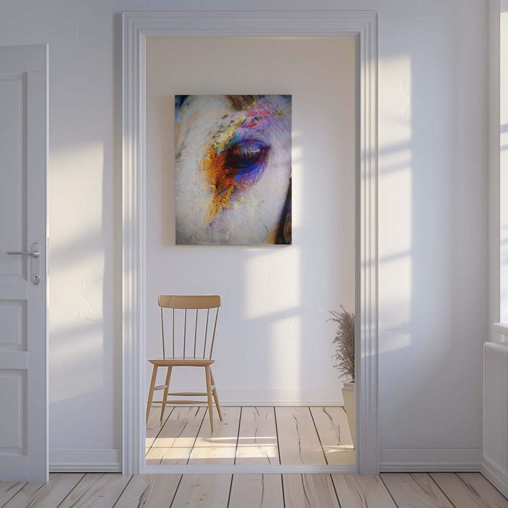 Gemaltes Pferd | Leinwand