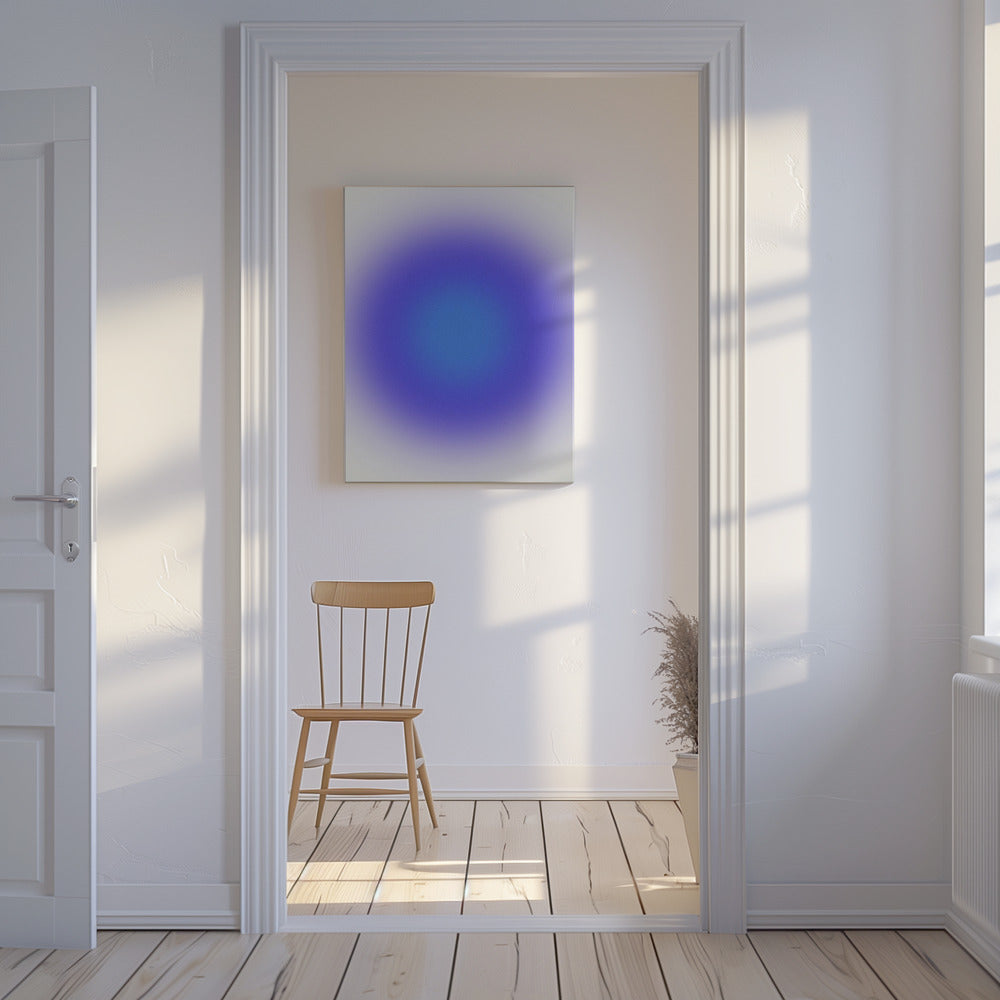 Violetter Aura-Ausbruch | Leinwand