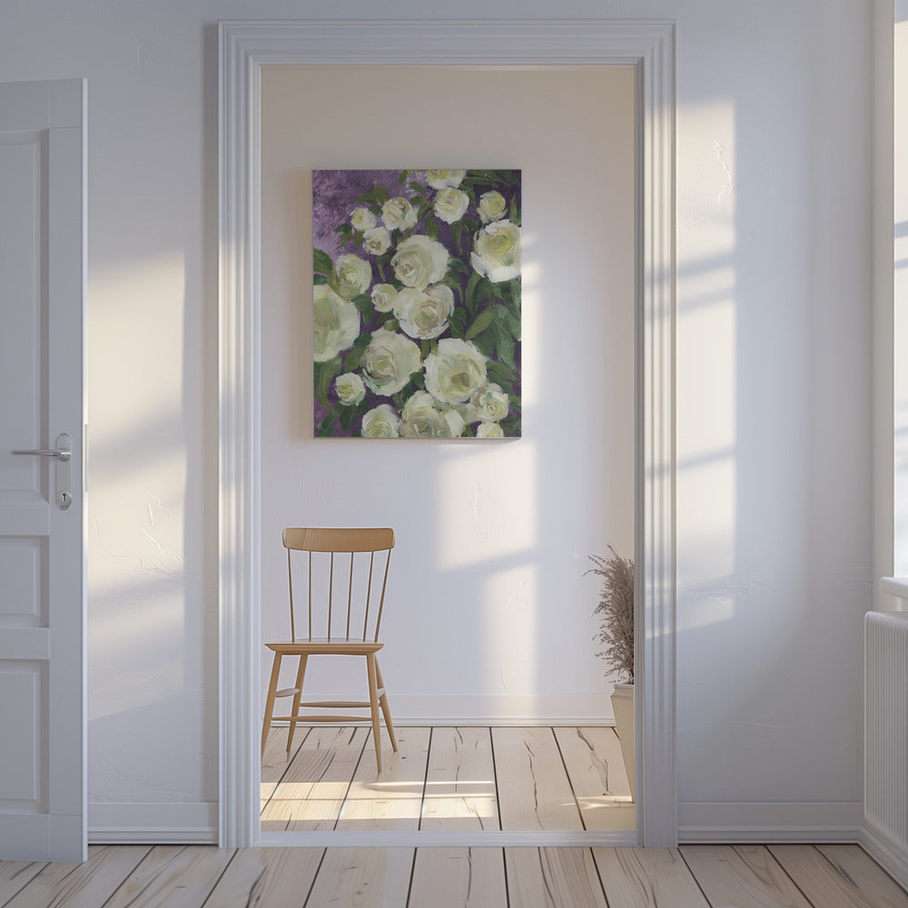 Noray malerische Rosen | Leinwand
