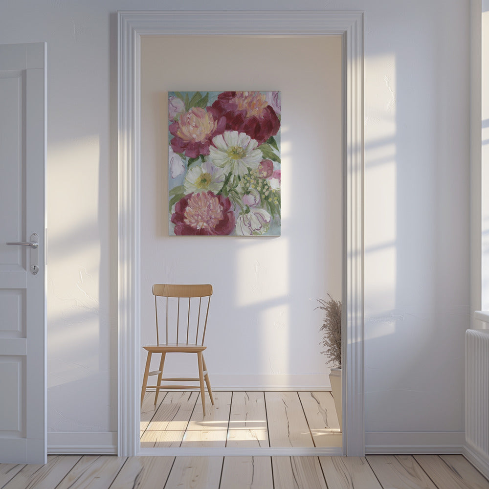 Eleanora malerische Blumen | Leinwand