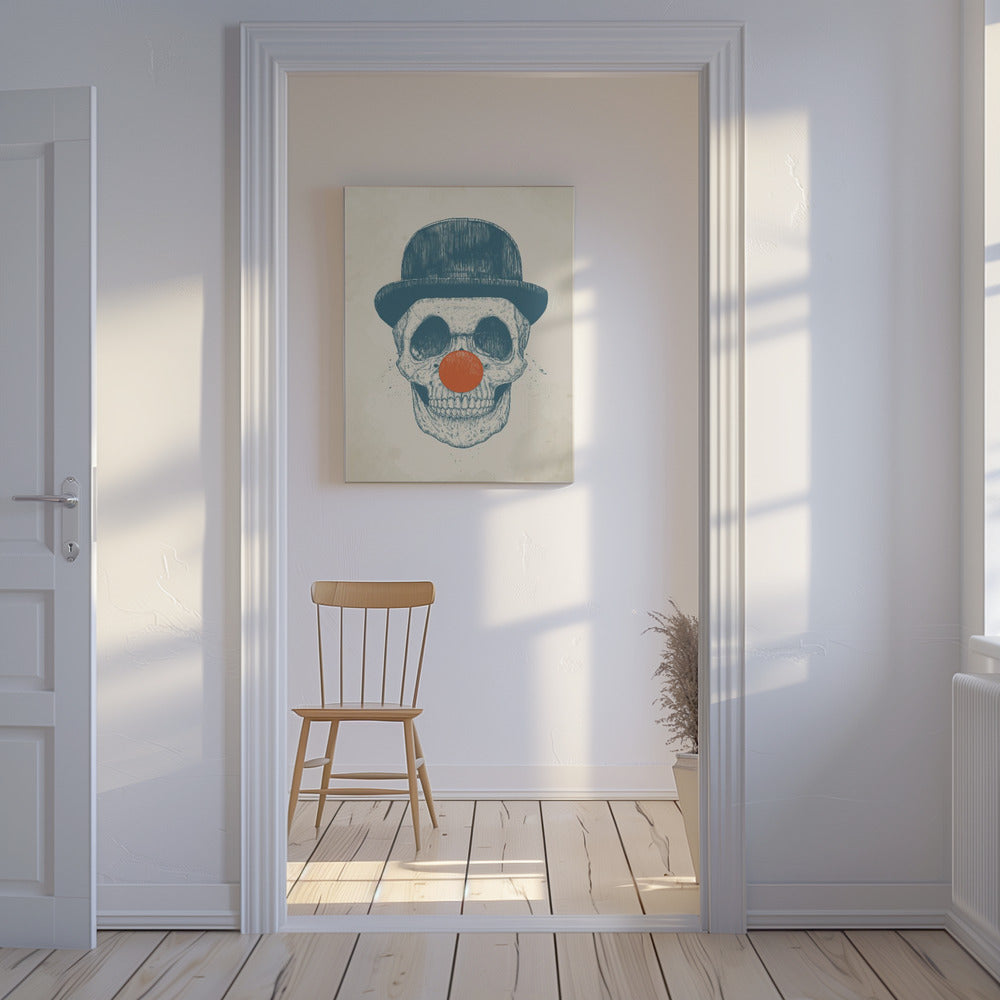 Toter Clown | Leinwand