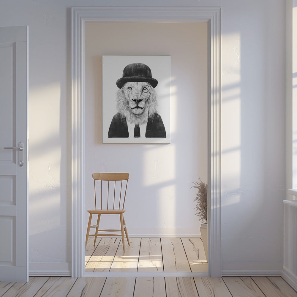 Herr Löwe | Leinwand