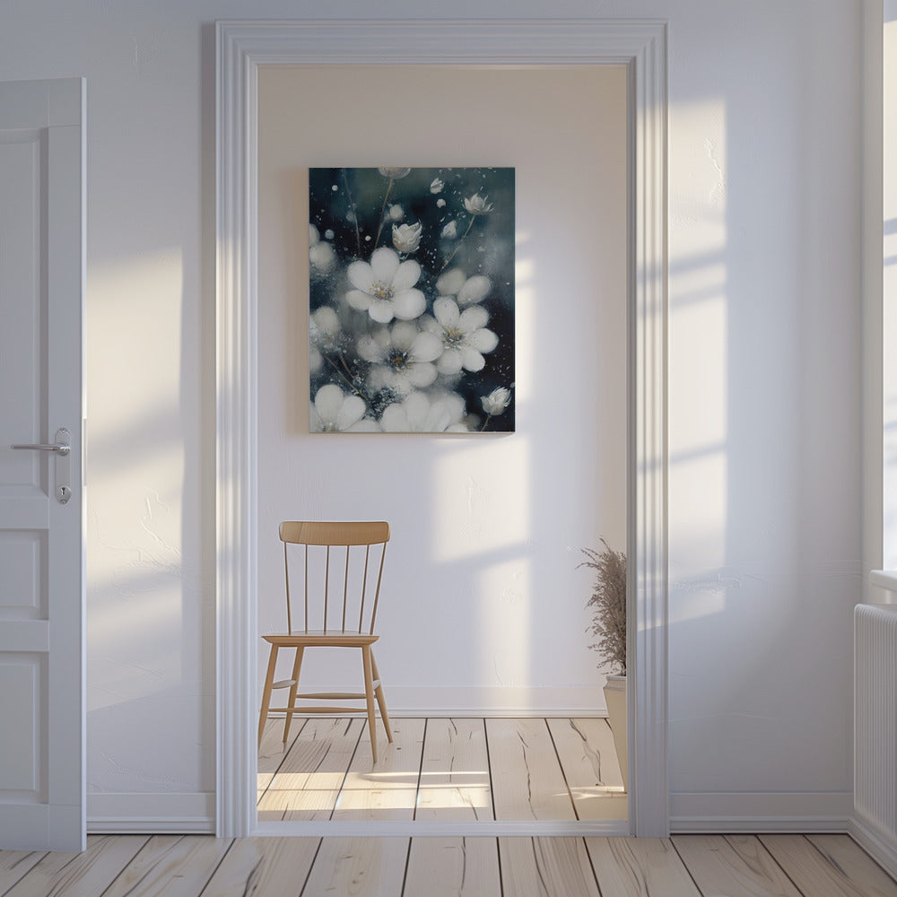 Flüsternde Blüten | Leinwand