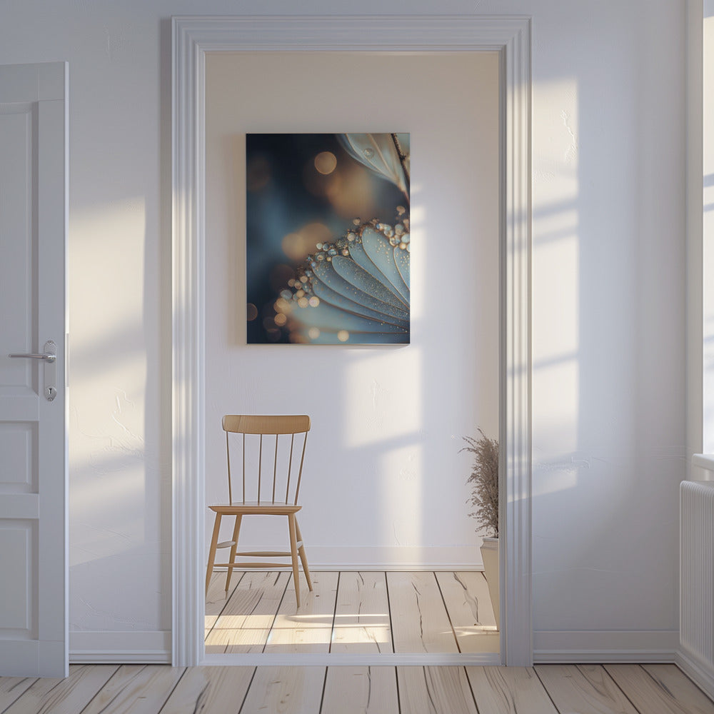 Dewy Petal Elegance | Canvas