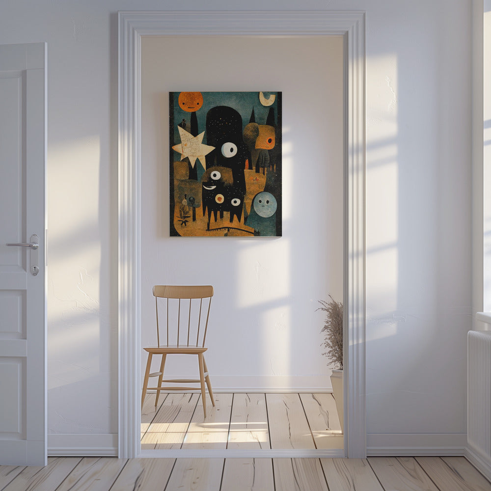 Himmlische Kreaturen | Leinwand