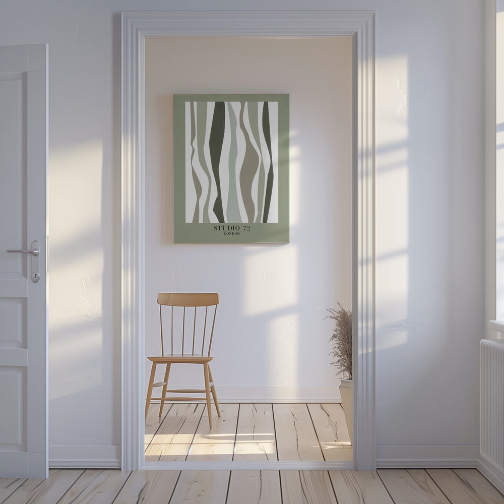 Studio 72 Grün | Leinwand