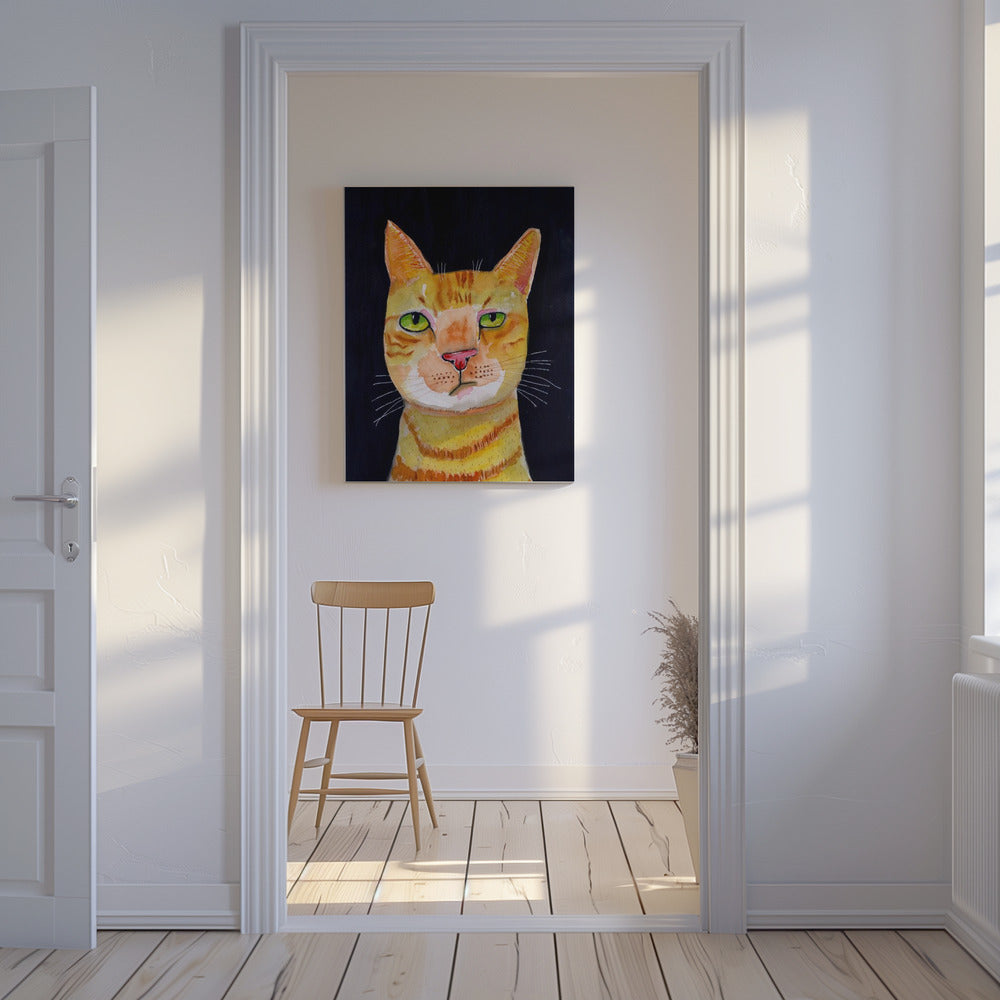 Ingwerkatze | Leinwand