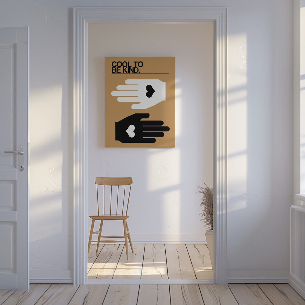 Cool To Be Kind Desert | Canvas