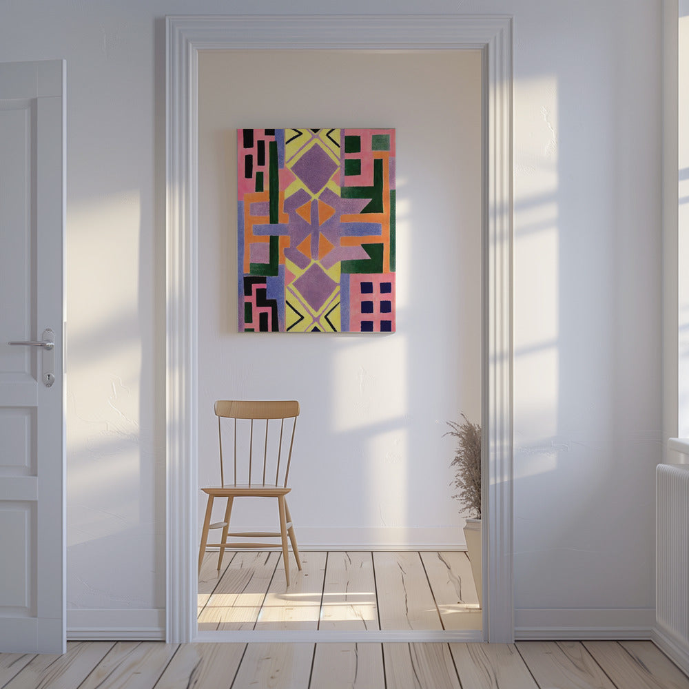 Vibrant Geometry | Canvas