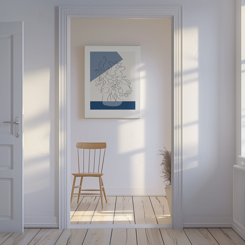 Tres Chic Bleu | Leinwand