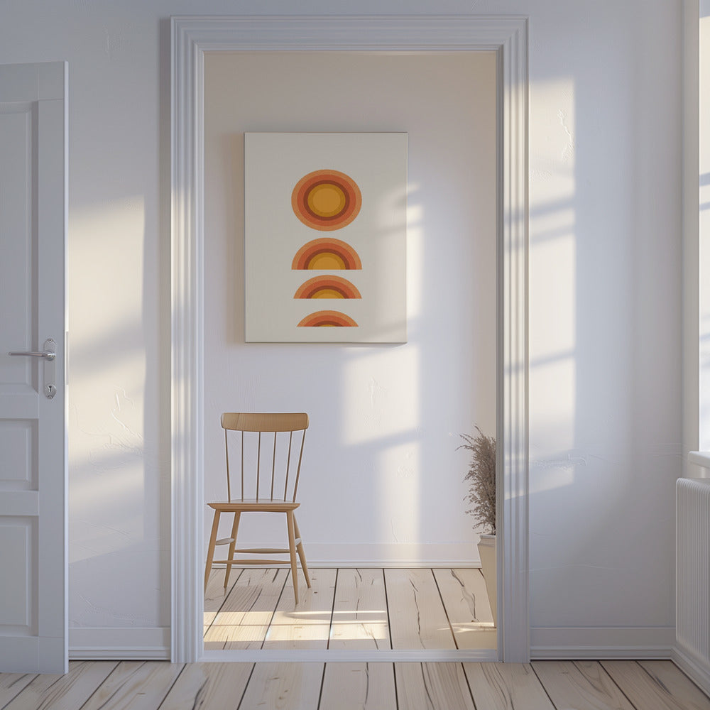 Sonnenuntergangsechos | Leinwand