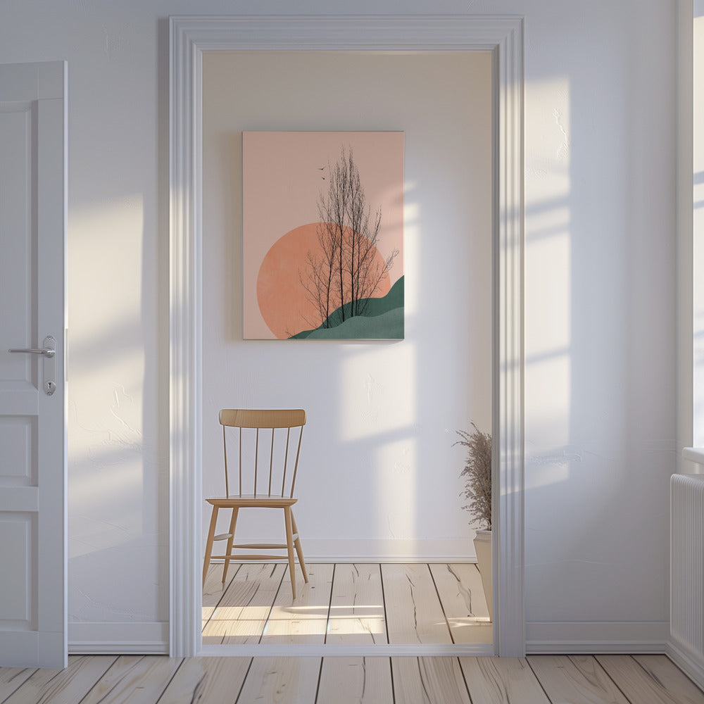 Sonnenuntergangserinnerungen | Leinwand