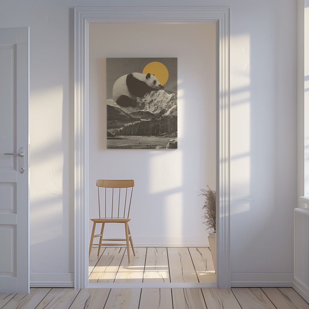 Giant Panda Nap | Canvas