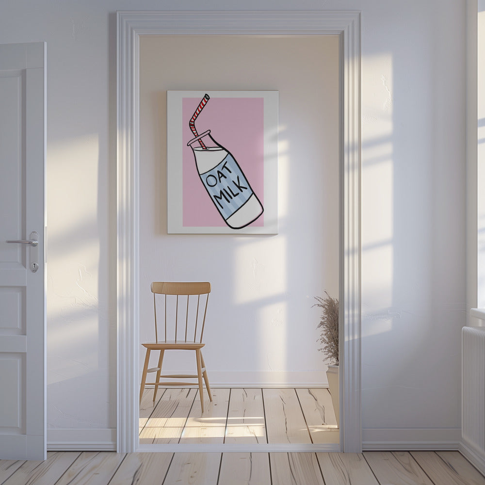 Oat Milk Delight | Canvas