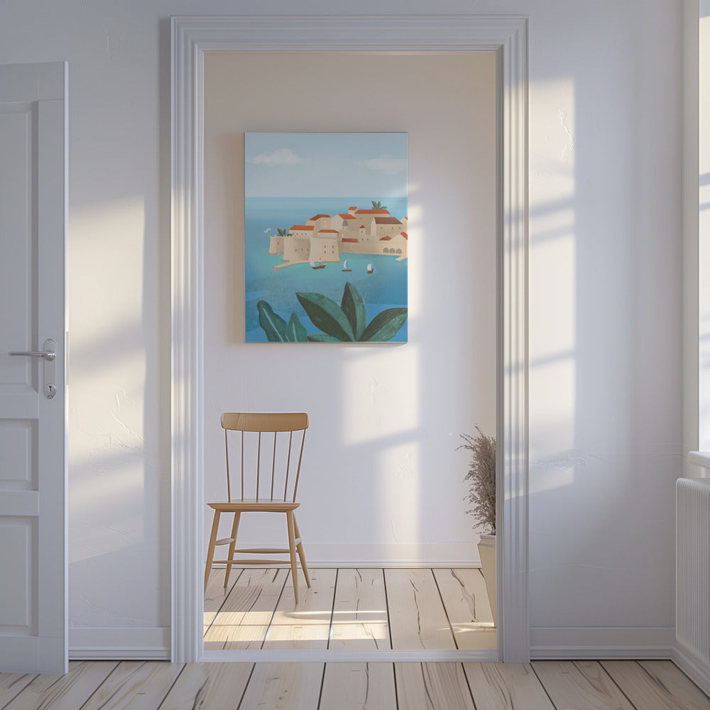 Dubrovnik Stadt | Leinwand