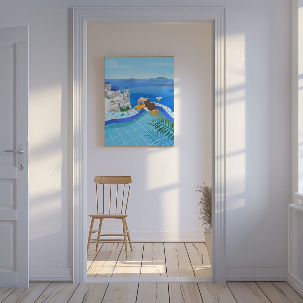 Summer in Greece | Canvas