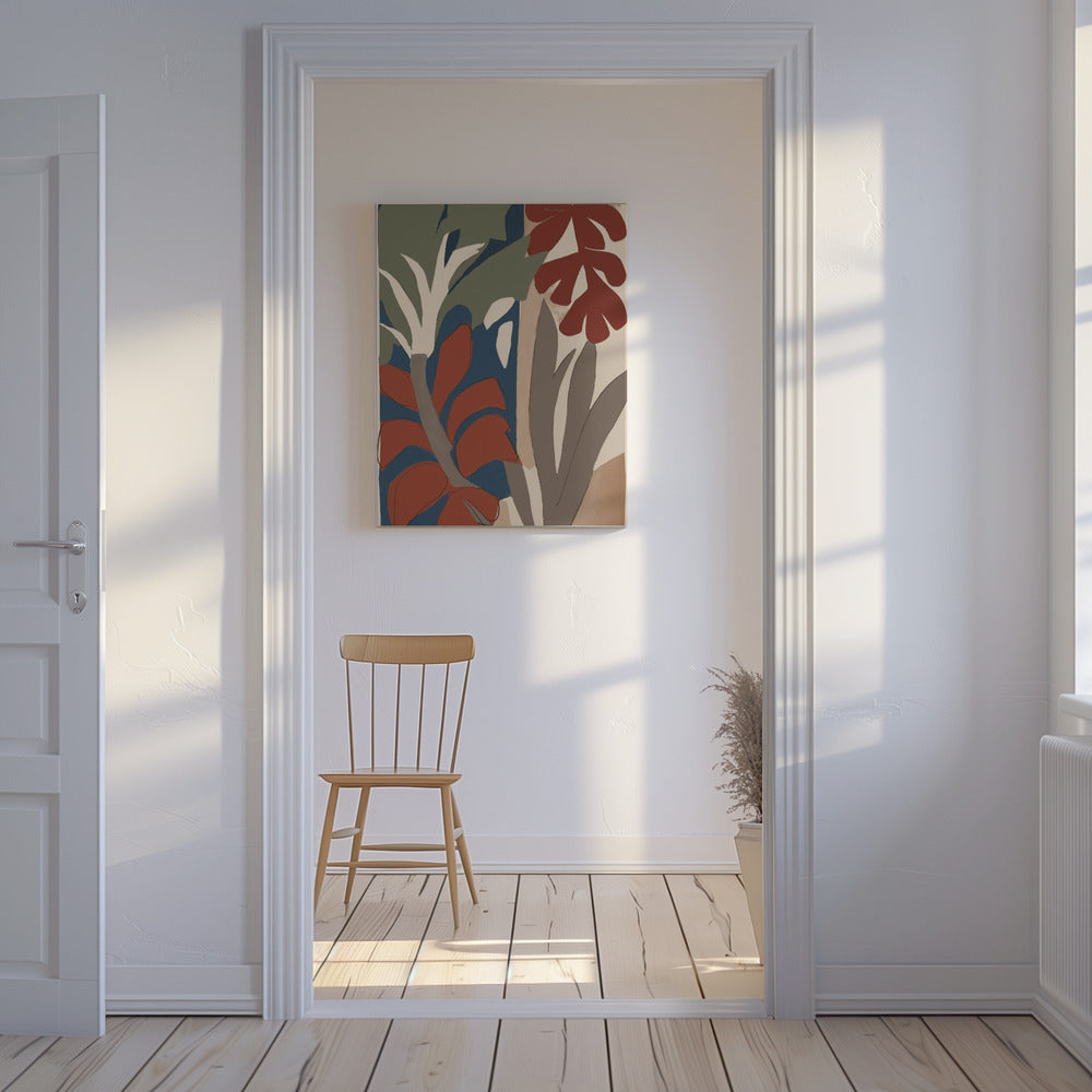 Bold Botanical Dance | Canvas