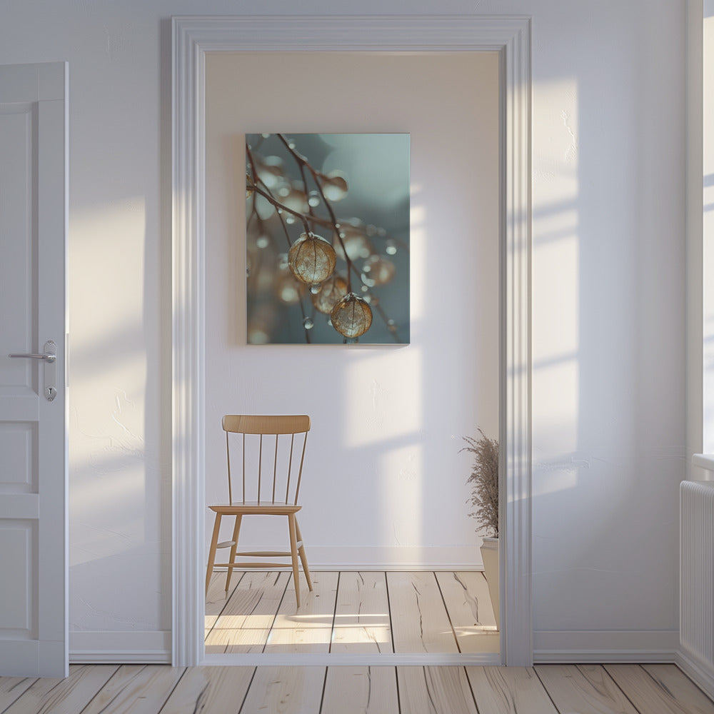Taufrische Eleganz | Leinwand
