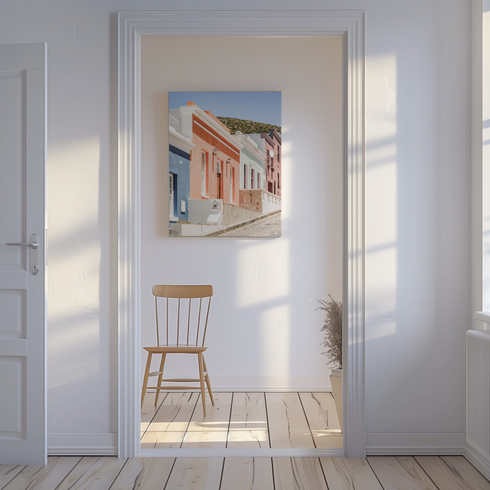 Colorful Street Row | Canvas