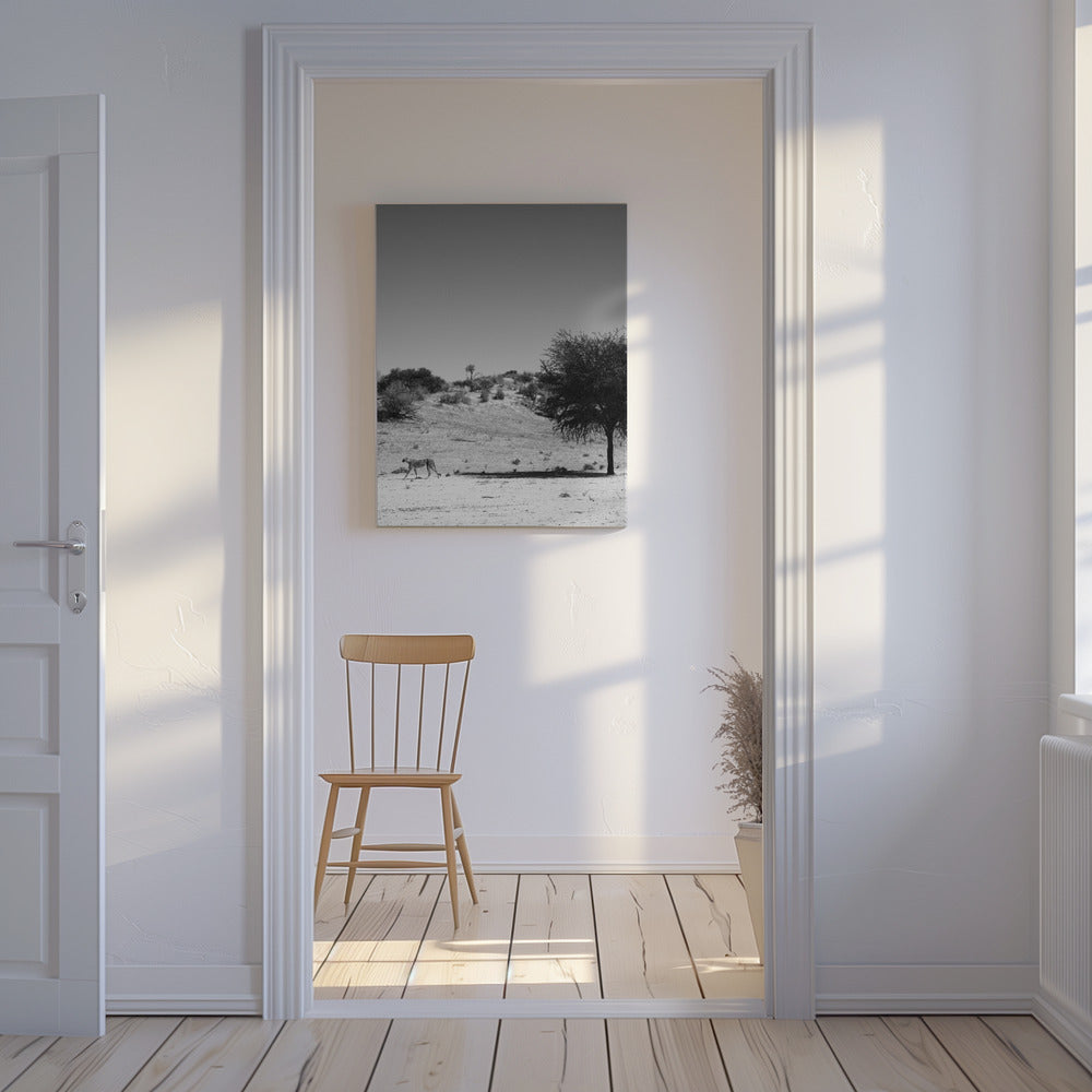 Gepardeneinsamkeit | Leinwand