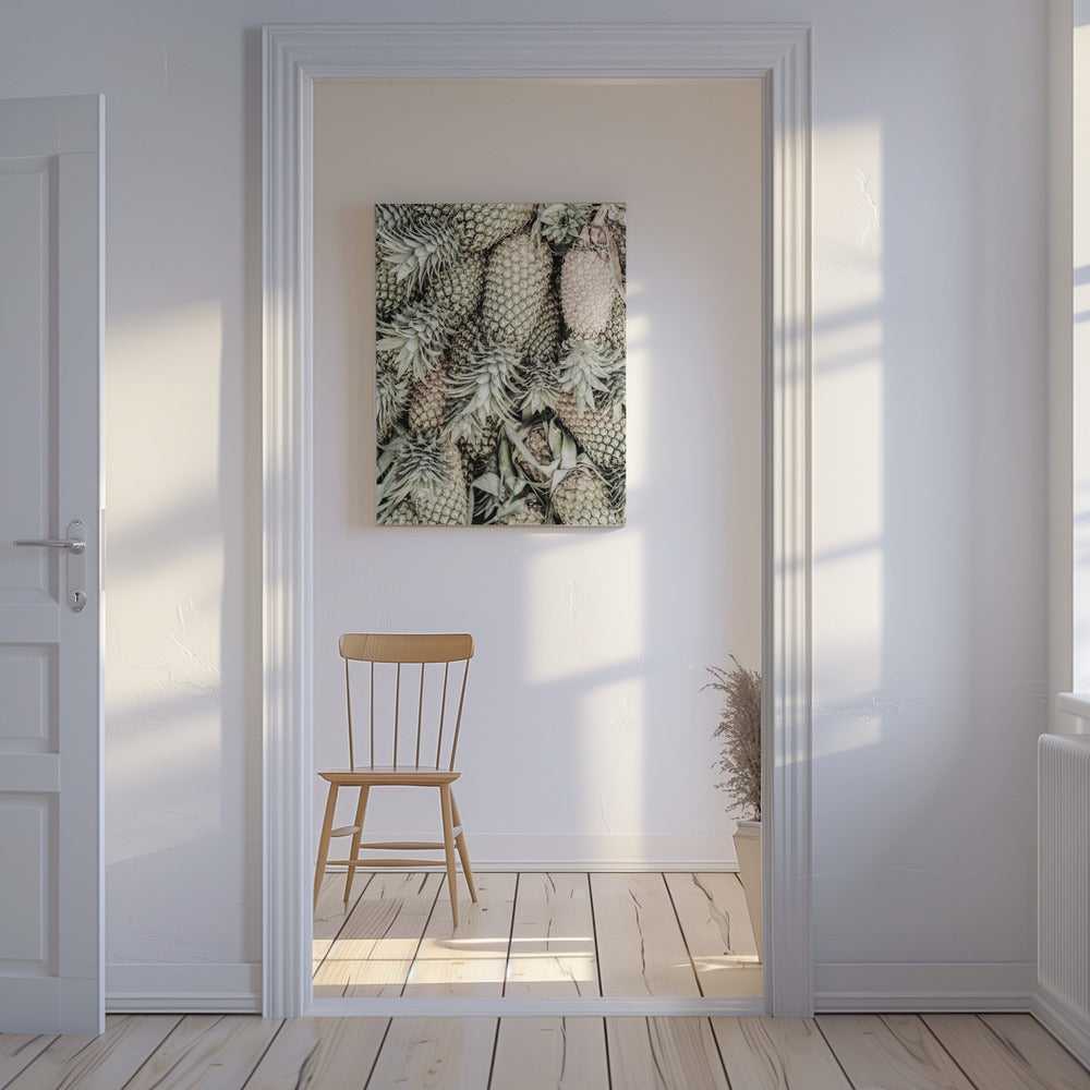 Display Of Pineapples | Canvas