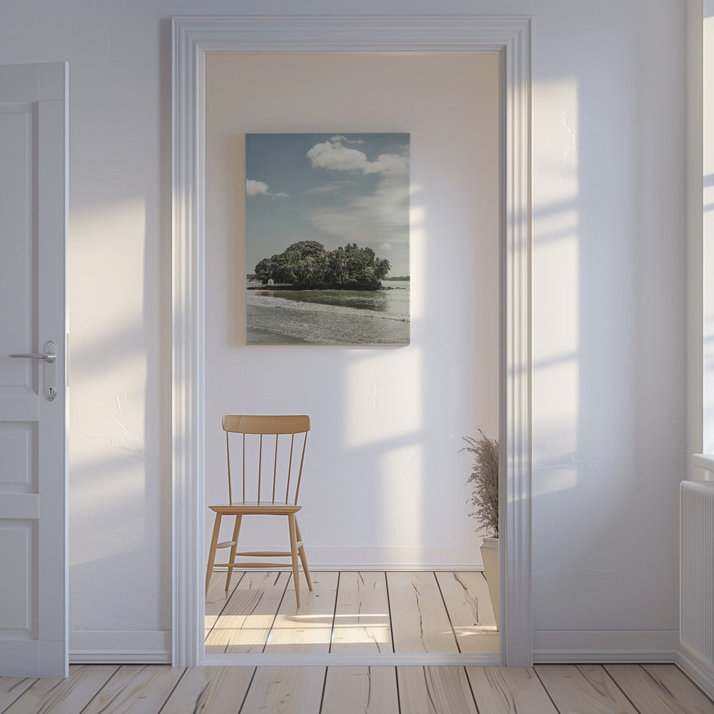 Serene Island landscape | Canvas