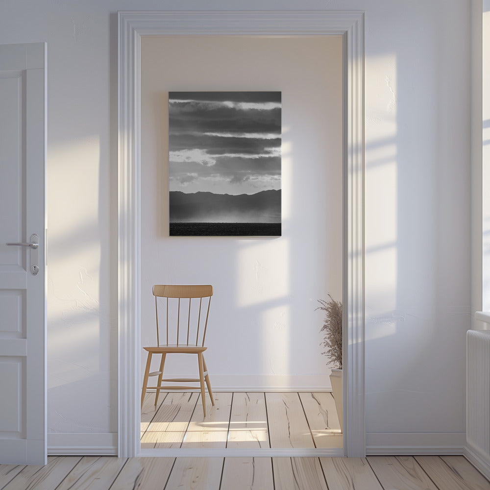 Schwarz-Weiß-Landschaft | Leinwand