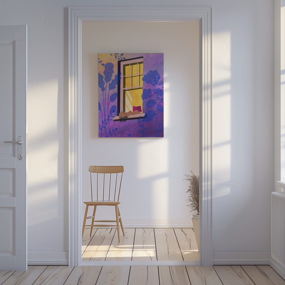 Wie man sich einen Dreck darum schert | Leinwand