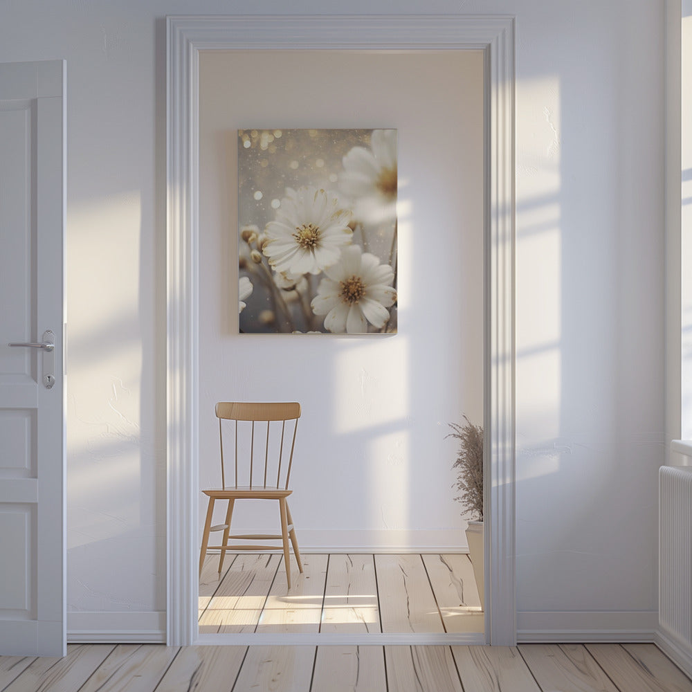 Blütenblätter im Sternenlicht | Leinwand
