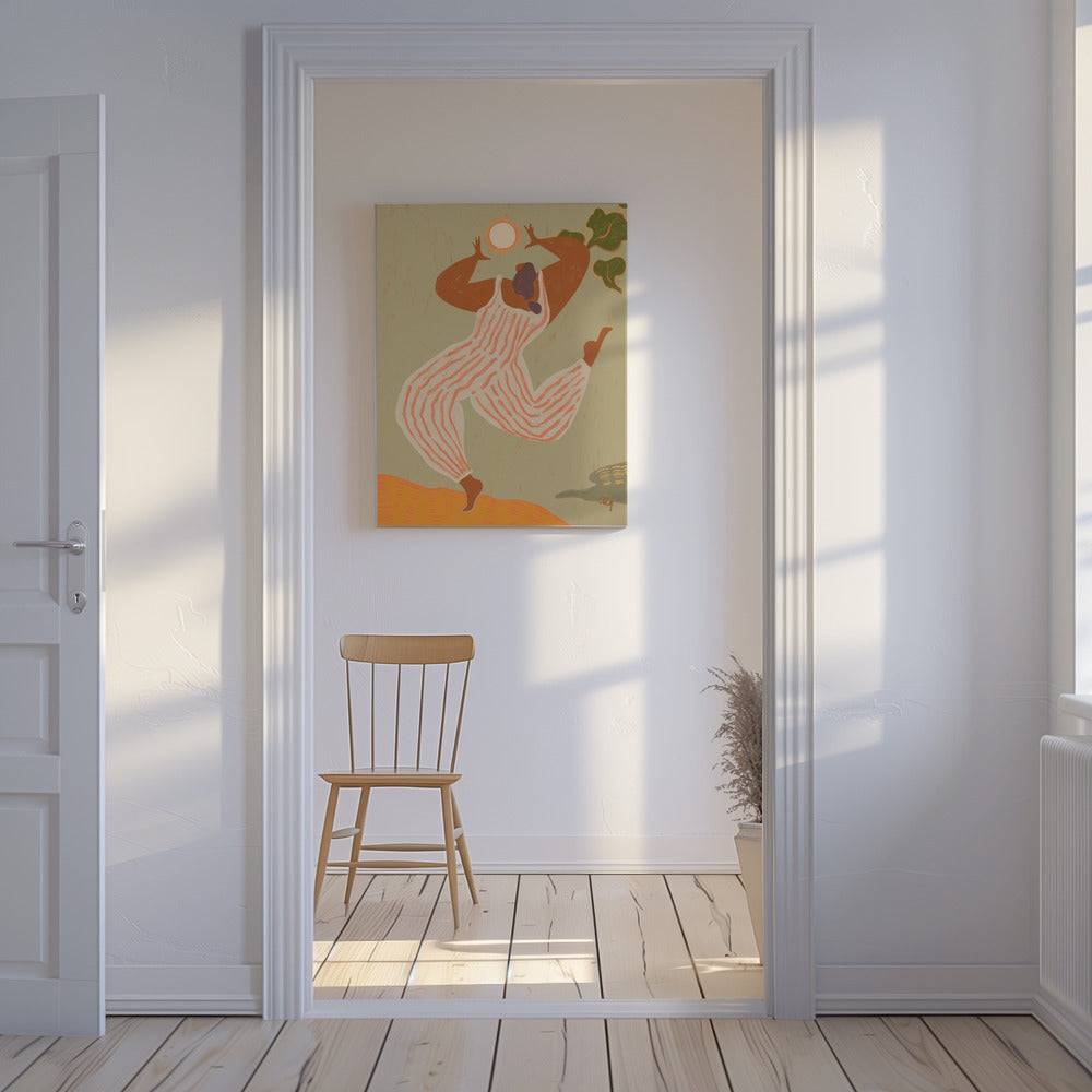 Greif nach der Sonne | Leinwand