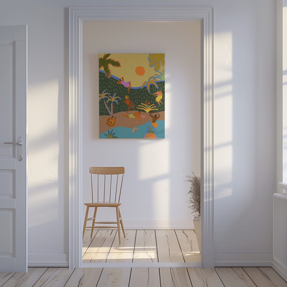 Sommerparadies | Leinwand