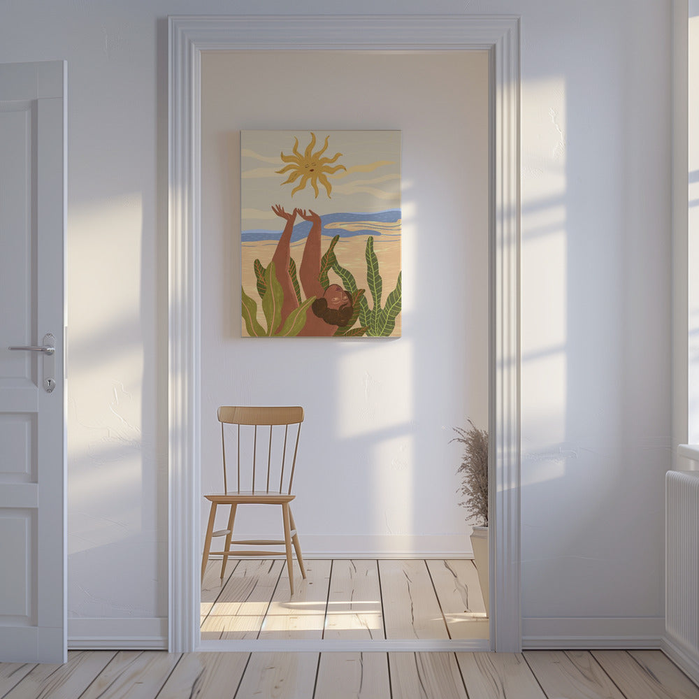 Sonnenanbetung | Leinwand