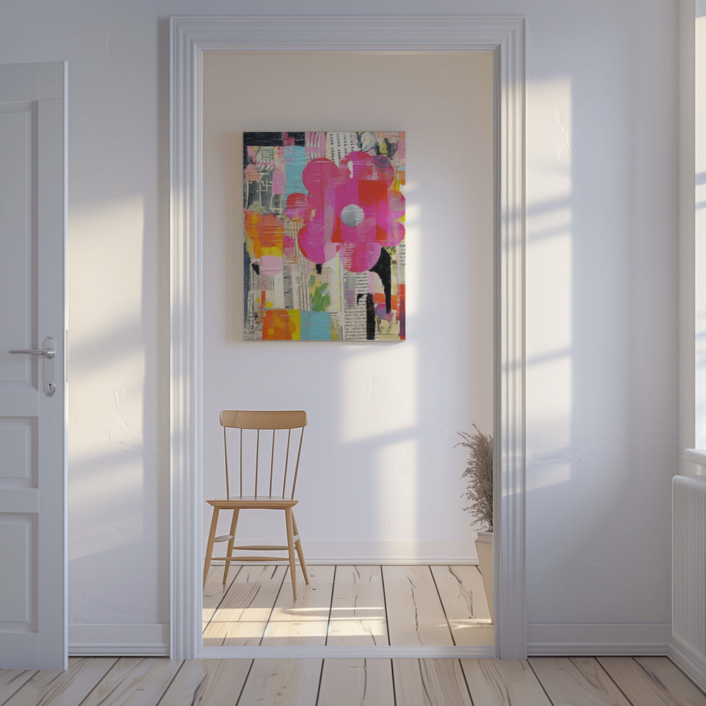Vibrant Collage Dream | Canvas
