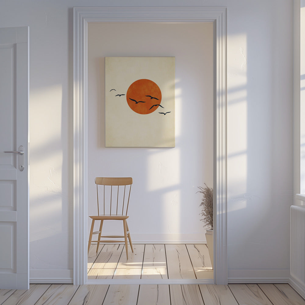 Tanzen mit der Sonne | Leinwand