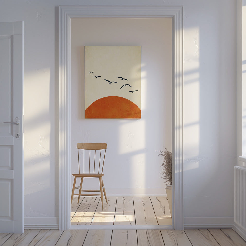 Sonnenuntergangsträume | Leinwand