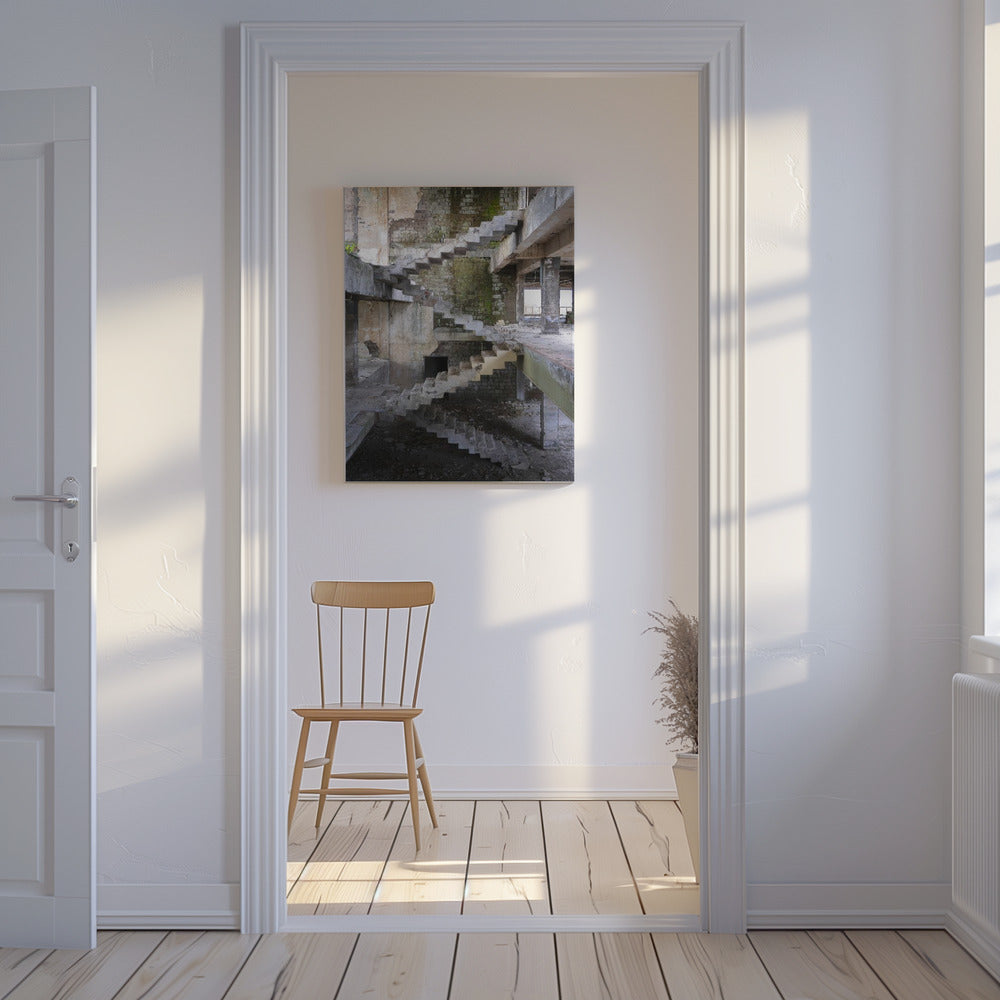 Treppe von Escher | Leinwand