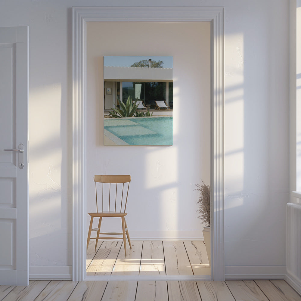 Casadavolta Schwimmbad | Leinwand