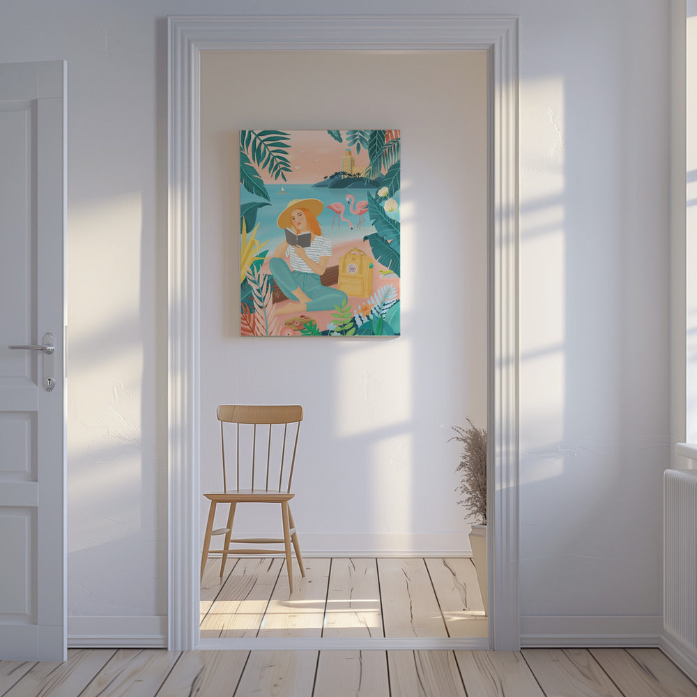 Flamingos | Canvas