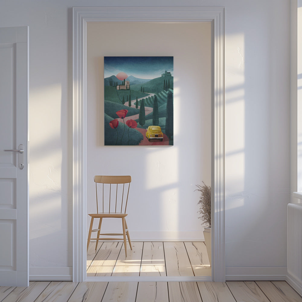 Sunset Journey | Canvas