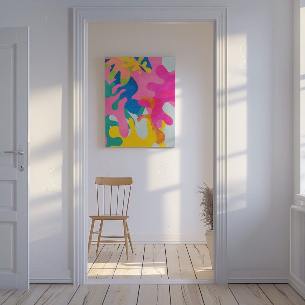 Matisse inspired cut out | Canvas