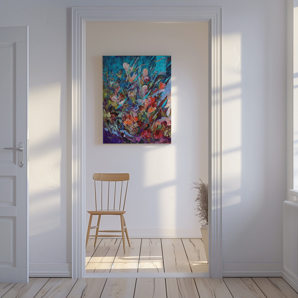 Ausbruch blühenden Lichts | Leinwand