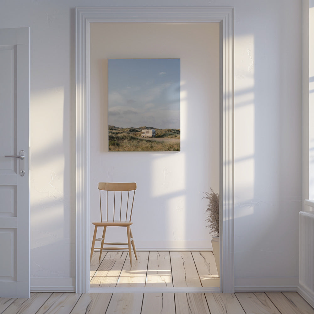 Caravan In the Dunes | Canvas