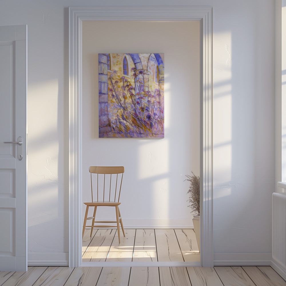Sonnenbeschienene Blüten | Leinwand