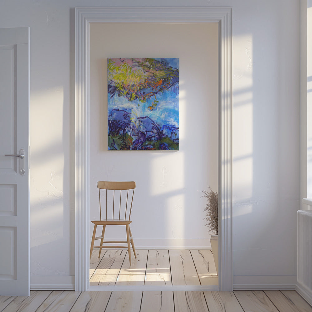 Naturinspirierte Landschaft | Leinwand