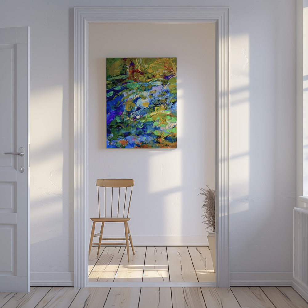 Naturinspirierte Landschaft | Leinwand