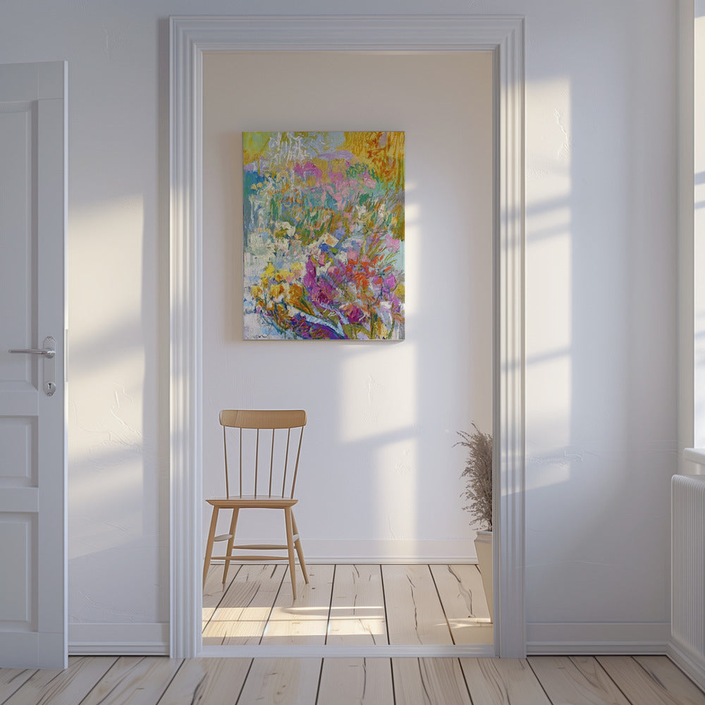 Lebendiger Gartentraum | Leinwand
