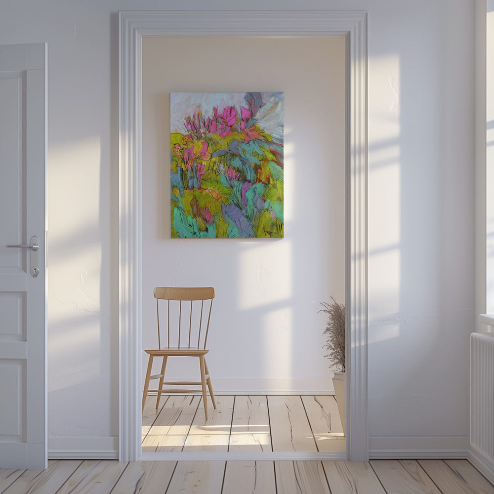 Wunderliche Gartenträume | Leinwand