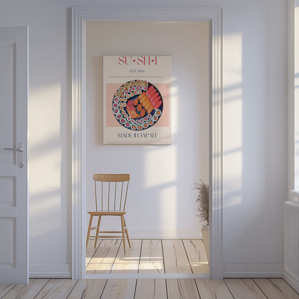 Colorful Sushi Delight | Canvas