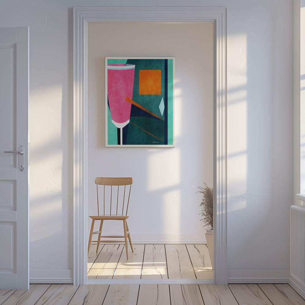 Mon Petite Crement Rosé | Leinwand